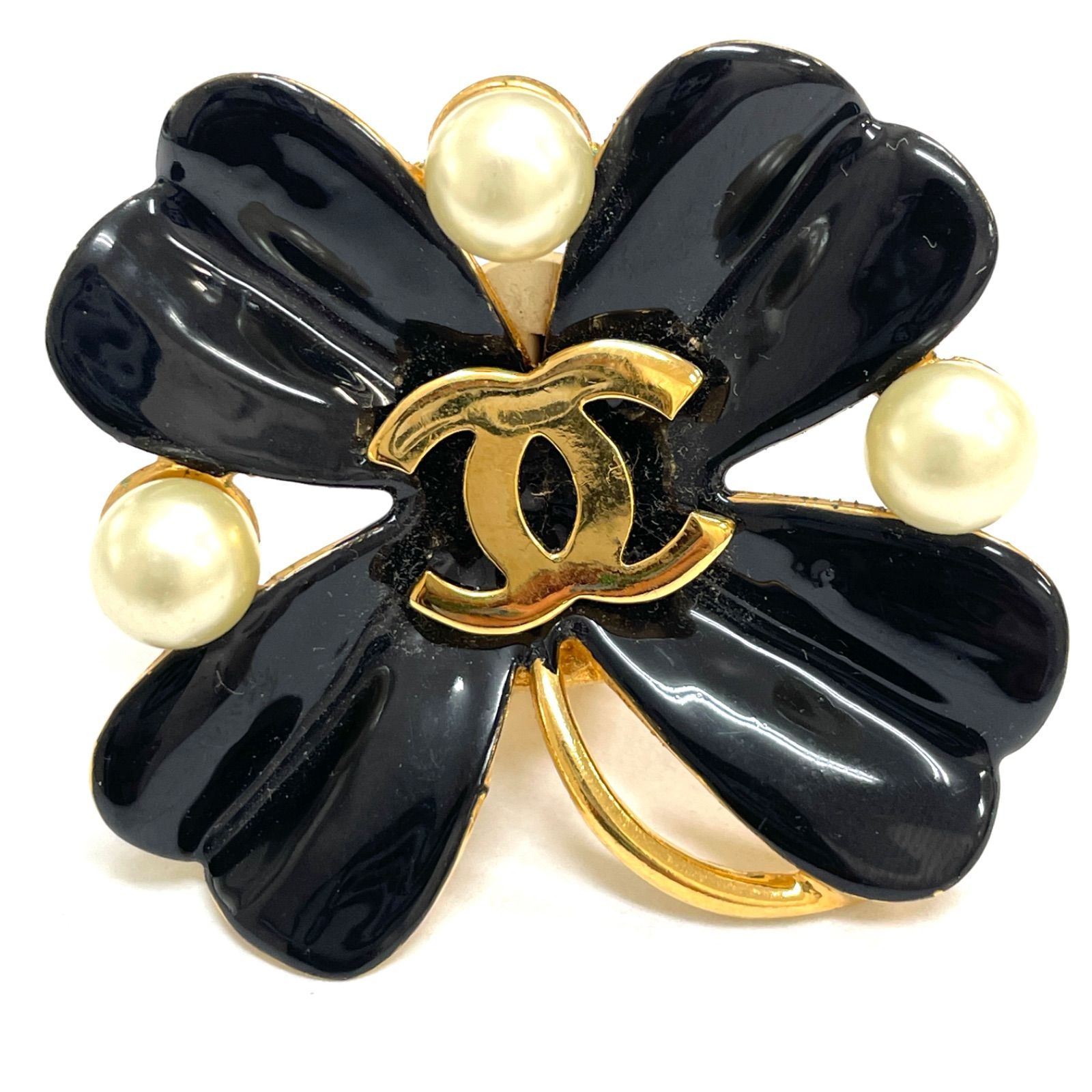 シャネル 93P コレクション クローバー パール イヤリング 【公式通販】