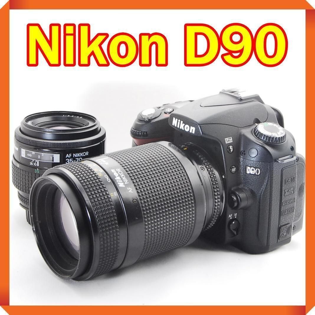 ✨ Nikon D90 一眼レフ スマホ転送 ニコン シングルレンズセット ✨ Nikon D90 一眼レフ スマホ転送 ニコン シングルレンズセット