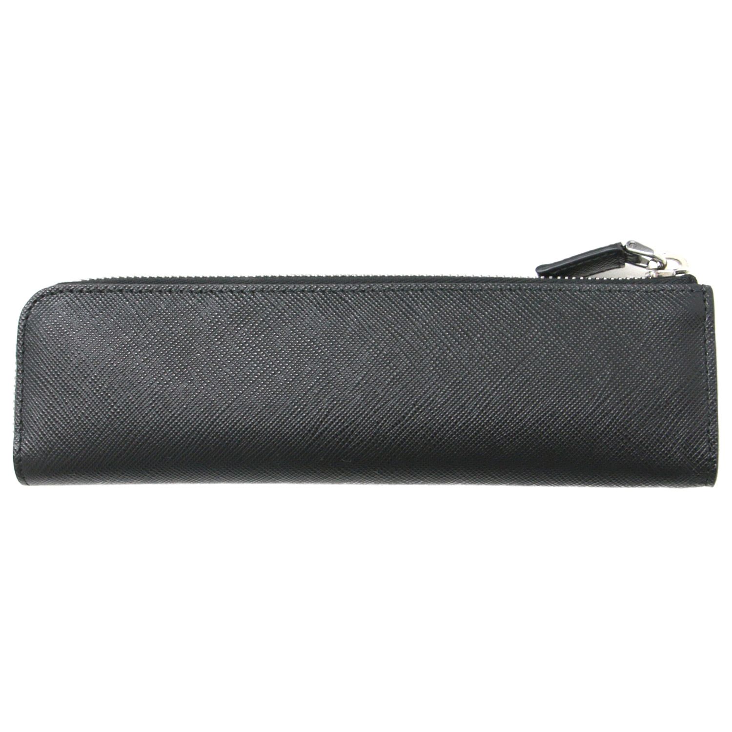 美品 PRADA プラダ ペンケース サフィアーノ トライアングルロゴ 