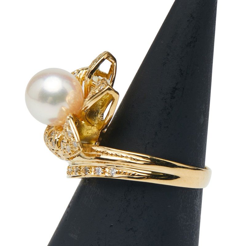 花 フラワー モチーフ K18YG イエローゴールド レディース 1-0235831 FORTGASGNV_COM_BR