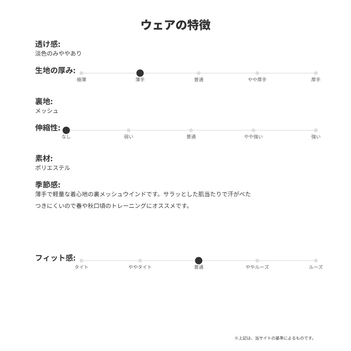 ウインドブレーカー 上下