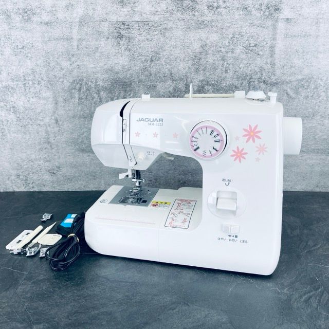 ジャガー ミシン 【中古】JAGUAR MM-222I 電動ミシン 裁縫 ハンド