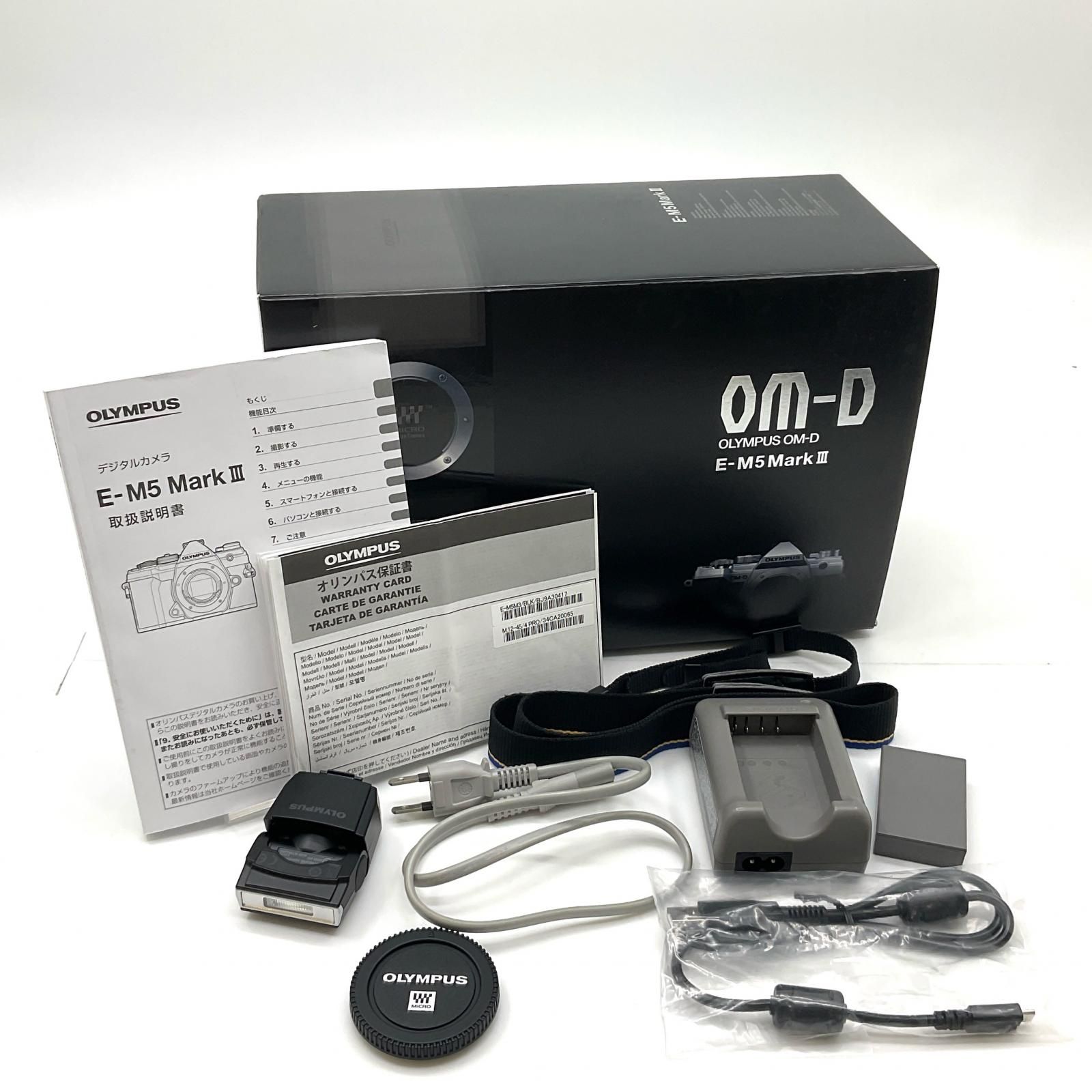 全額返金保証】【最速発送】OLYMPUS デジタル一眼 OM-D E-M5