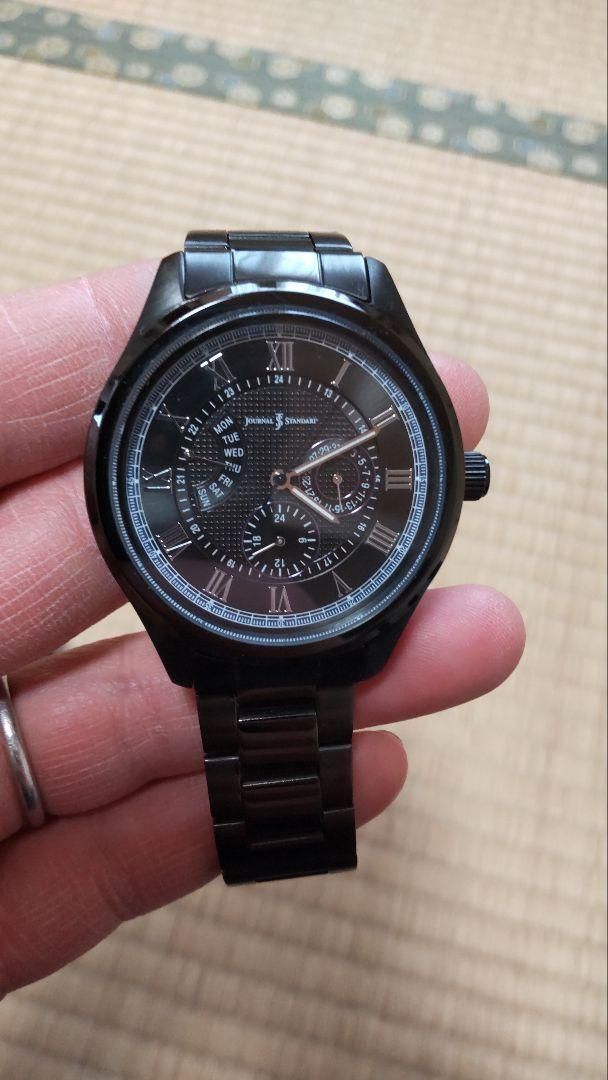 使用感少なめ/ジャンク扱☆ANA レトログラードウォッチ 機内販売終了品