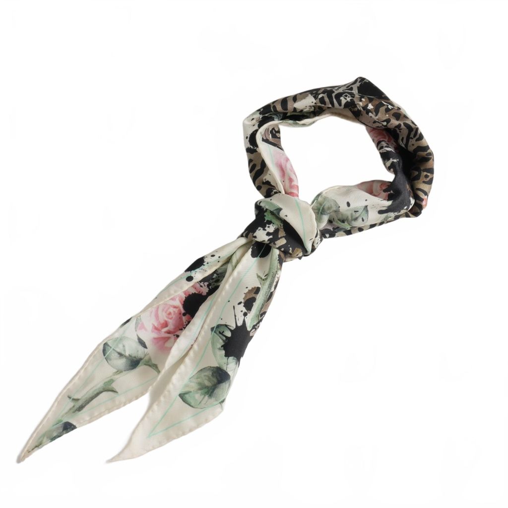 ハイダーアッカーマン Haider Ackermann 花柄 プリント シルク