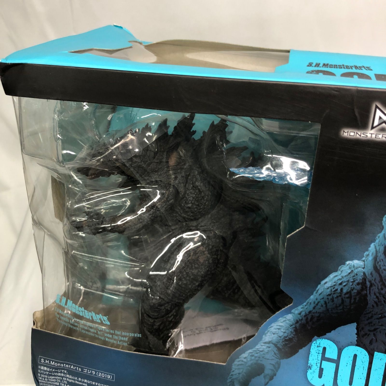 X013 S.H.モンスターアーツ ゴジラ (2019) 約160mm PVC製 塗装済み可動 
