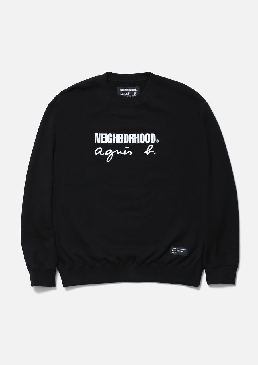 NEIGHBORHOOD agnès b. スウェット NEIGHBORHOOD X AGNES B. . SWEAT SHIRT LS スウェット 2527270N