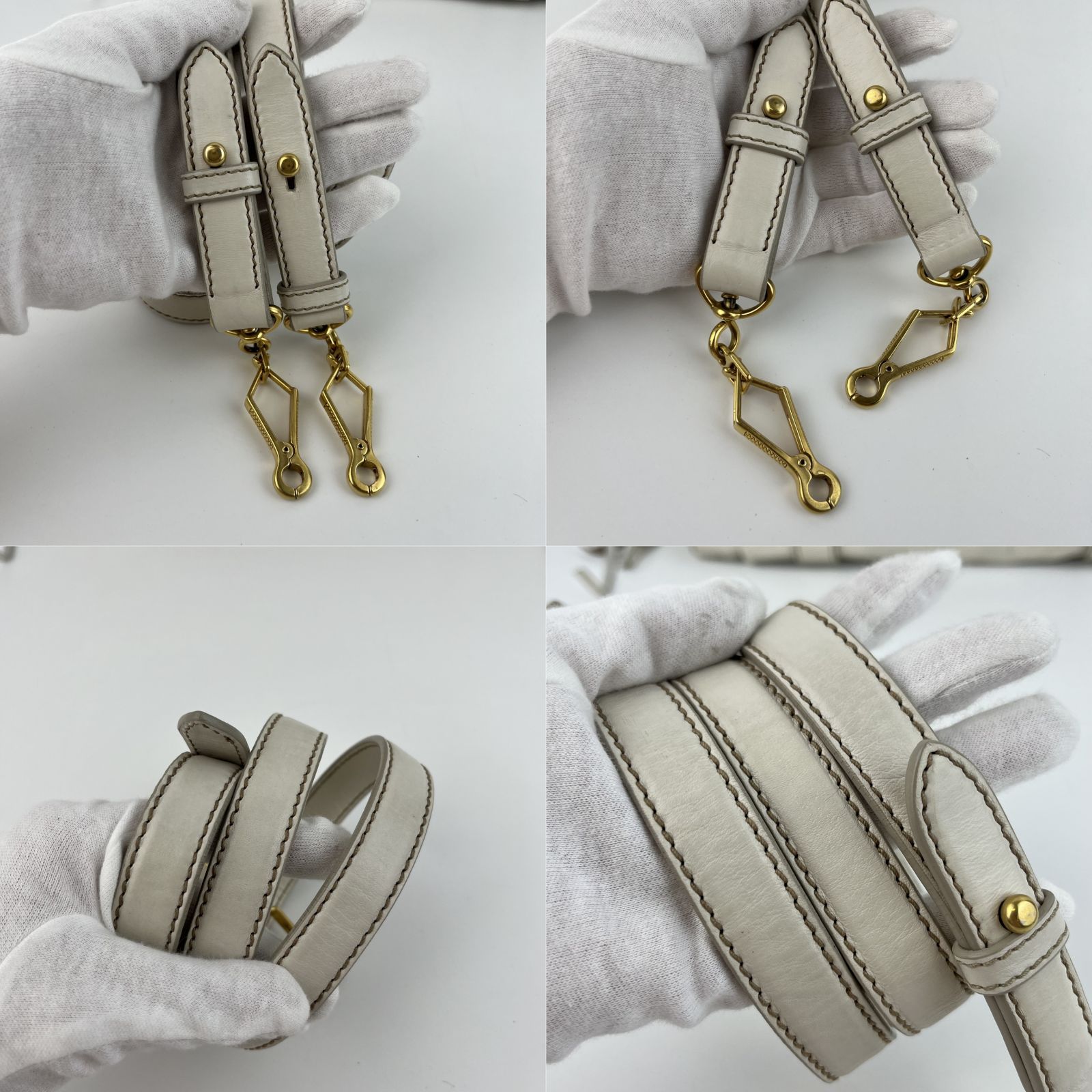miumiu ミュウミュウ 花柄 パンツ 古着 vintage ヴィンテージ 白 MIU MIU(ミュウミュウ) ロゴ刺繍シャンブレーデニムパンツGWP471