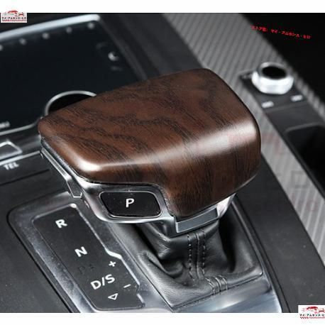高品質 アウディ audiQ5シフトノブ カバー　ドレスアップ ギア シフト カバー