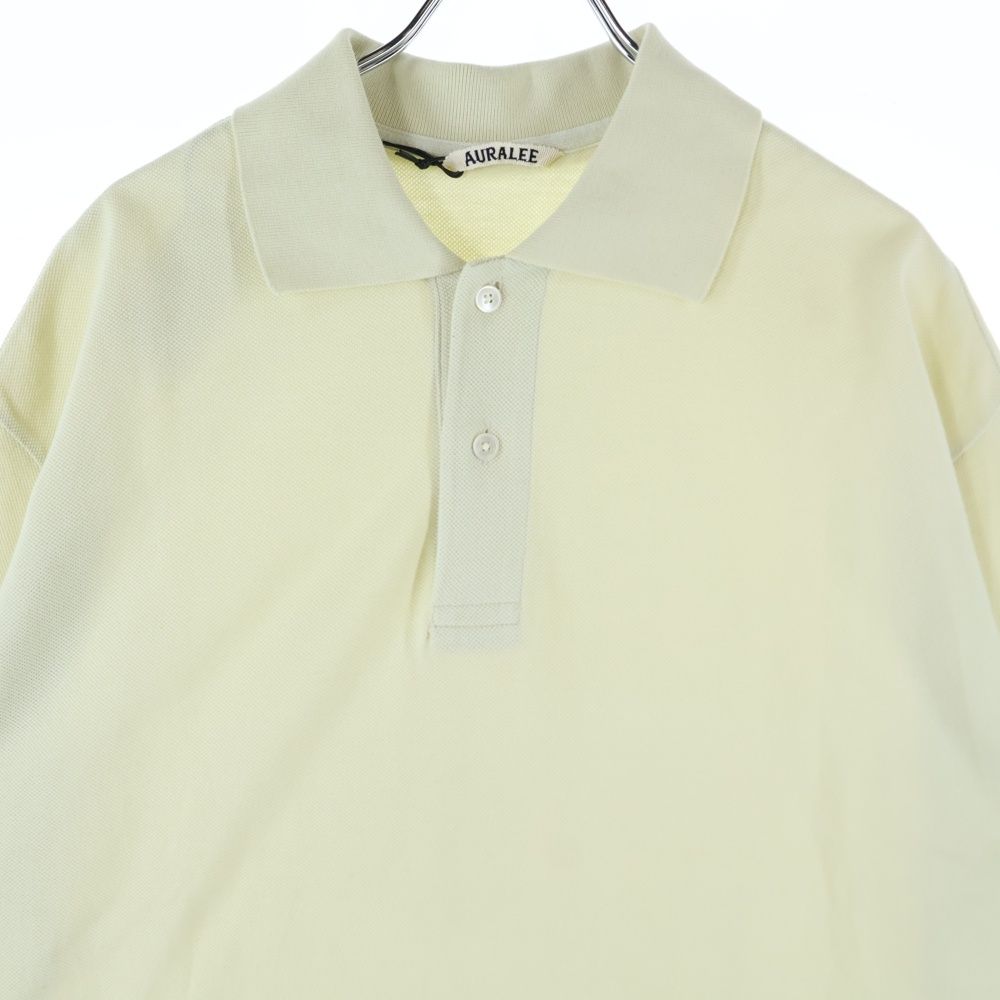 AURALEE (オーラリー) 25SS Pima Cotton Heavy Pique POLO ピケ 半袖