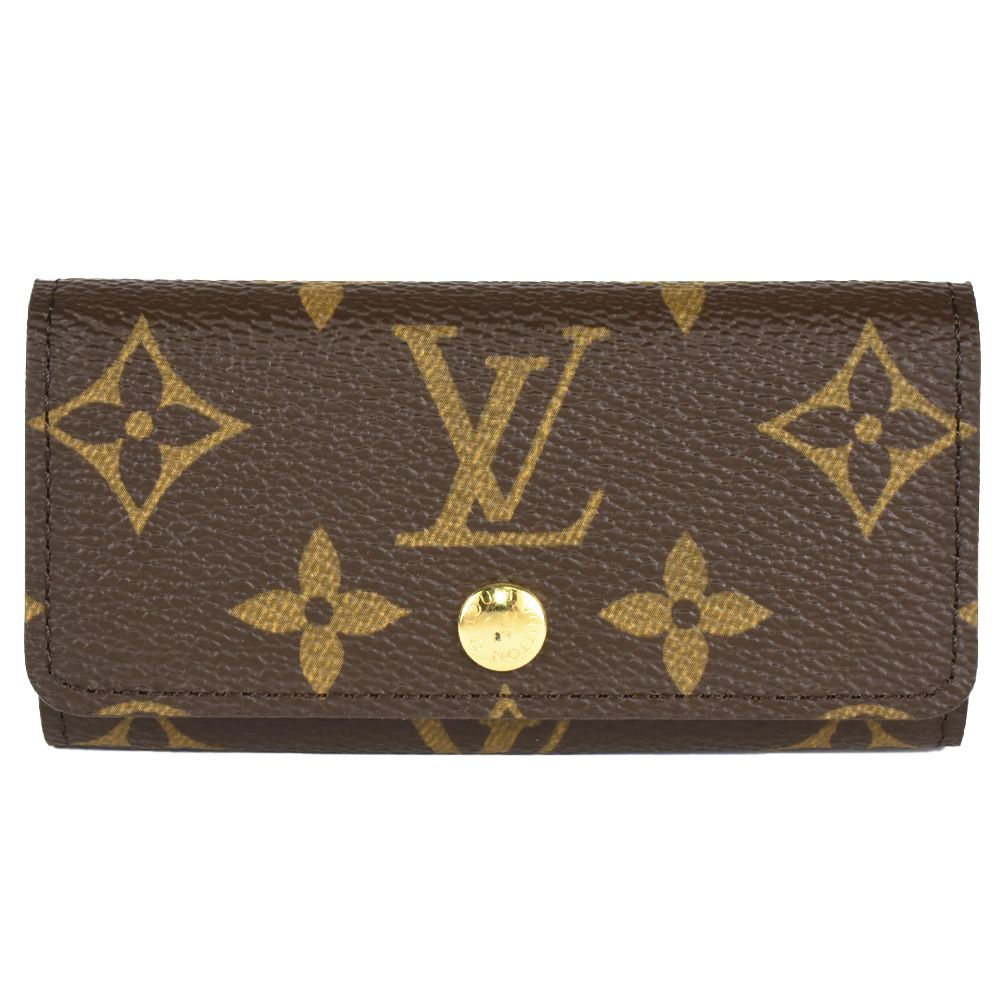 ルイヴィトン LOUIS VUITTON ミュルティクレ4 キーケース モノグラム キャンバス M69517 TH2037【中古】