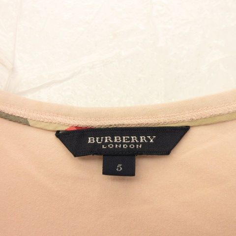 バーバリー ロンドン BURBERRY LONDON タンクトップ ストレッチ ピンク