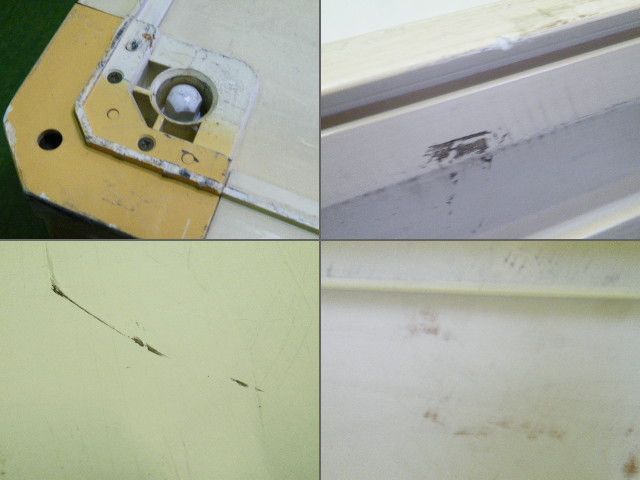 汚れ・キズ有り・現状品】KAWAJUN製 W149cm 折りたたみ平台ワゴン