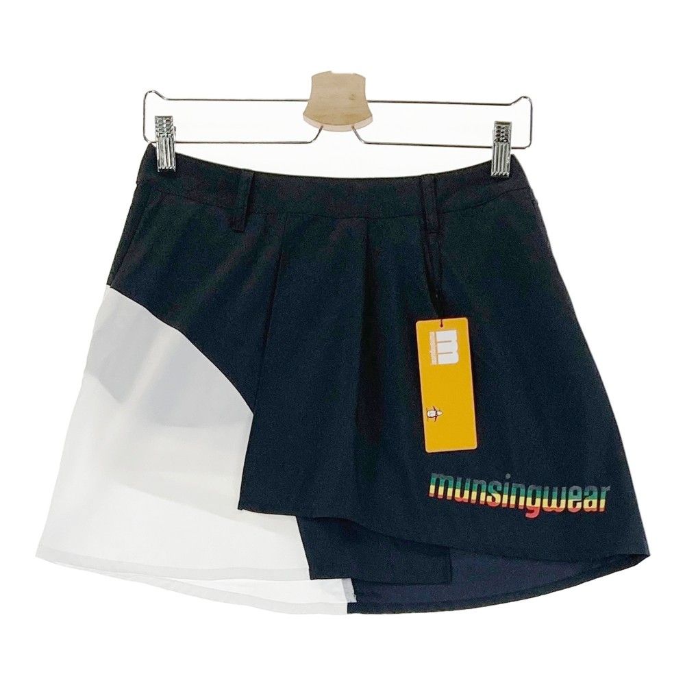 サイズ：9 MUNSING WEAR マンシングウェア MEWWJE01 2023年 インナー付 スカート ブラック系 [240101398851]# ゴルフウェア レディース ストスト