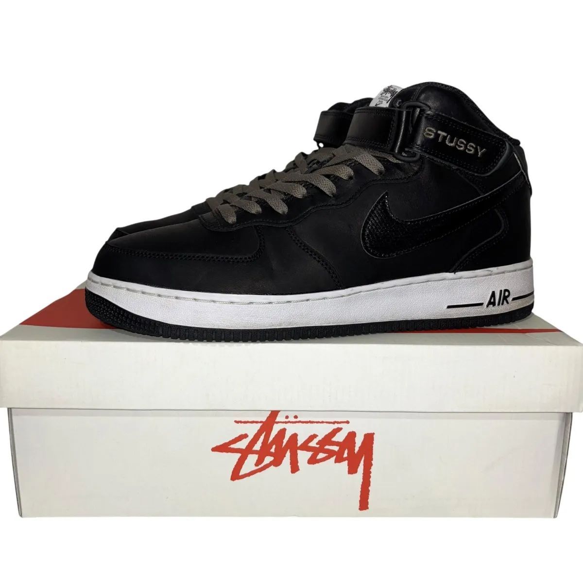 21年製 Stussy × Nike Air Force 1 Mid SP 
