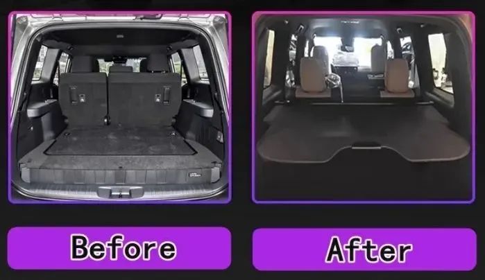 動作OK トヨタ ランドクルーザー プラド250系 用 トランクカーゴカバー 安全シールドリア荷物カーテンパーティションプライバシー ラゲッジシェード 1P 2色可選