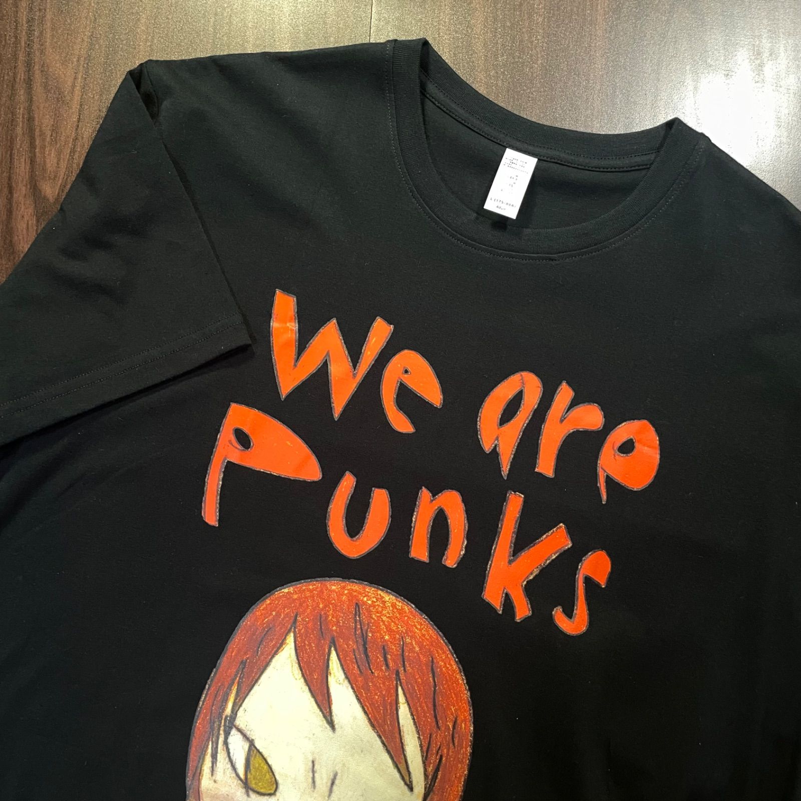奈良美智 We are Punks 半袖 Tシャツ nara yoshitomo アート ロック