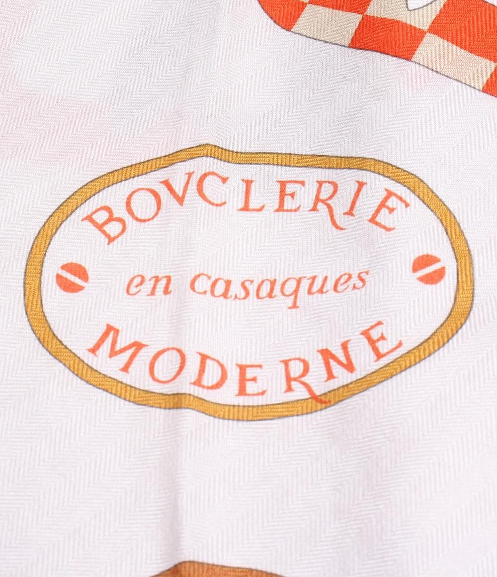 エルメス スカーフ トライアングルジェアン Bouclerie Moderne en