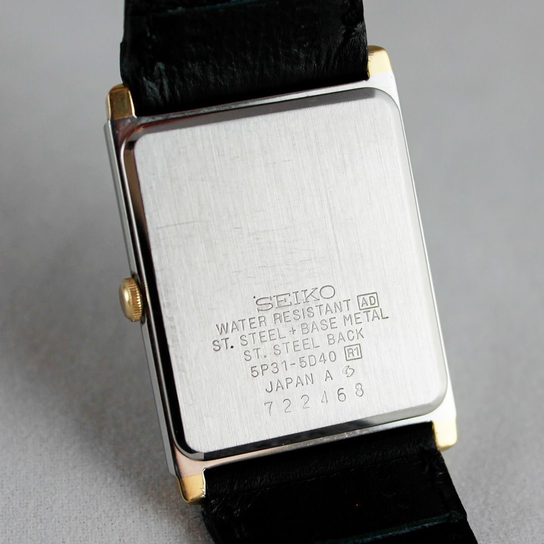 【美品　新品電池】2078 SEIKO 腕時計　レディース　 5p31-5d40 ✨SEIKO✨セイコー✨クォーツ✨5P31-5D40✨ホワイト文字盤