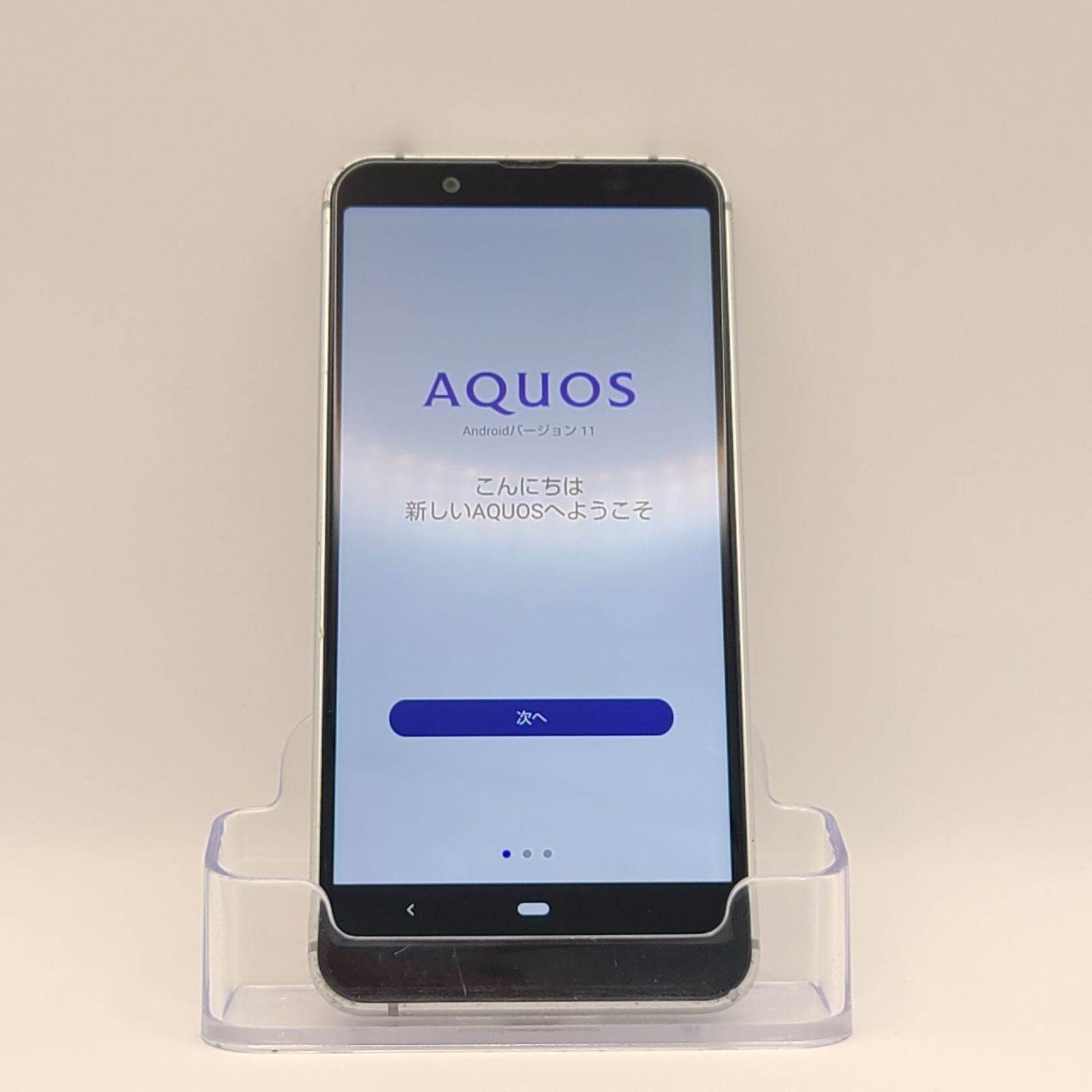 ジャンク AQUOS sense3 basic ブラック 32 GB au - スマートフォン本体