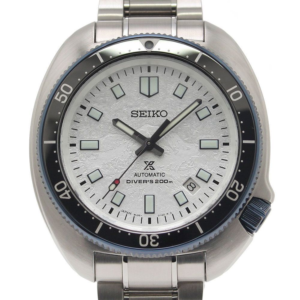 セイコー SEIKO プロスペックス PROSPEX 植村直己 モデル 世界500本 SBDX057 8L35-01W0 メカニカル 自動巻き 手巻つき シルバー文字盤 AT SS