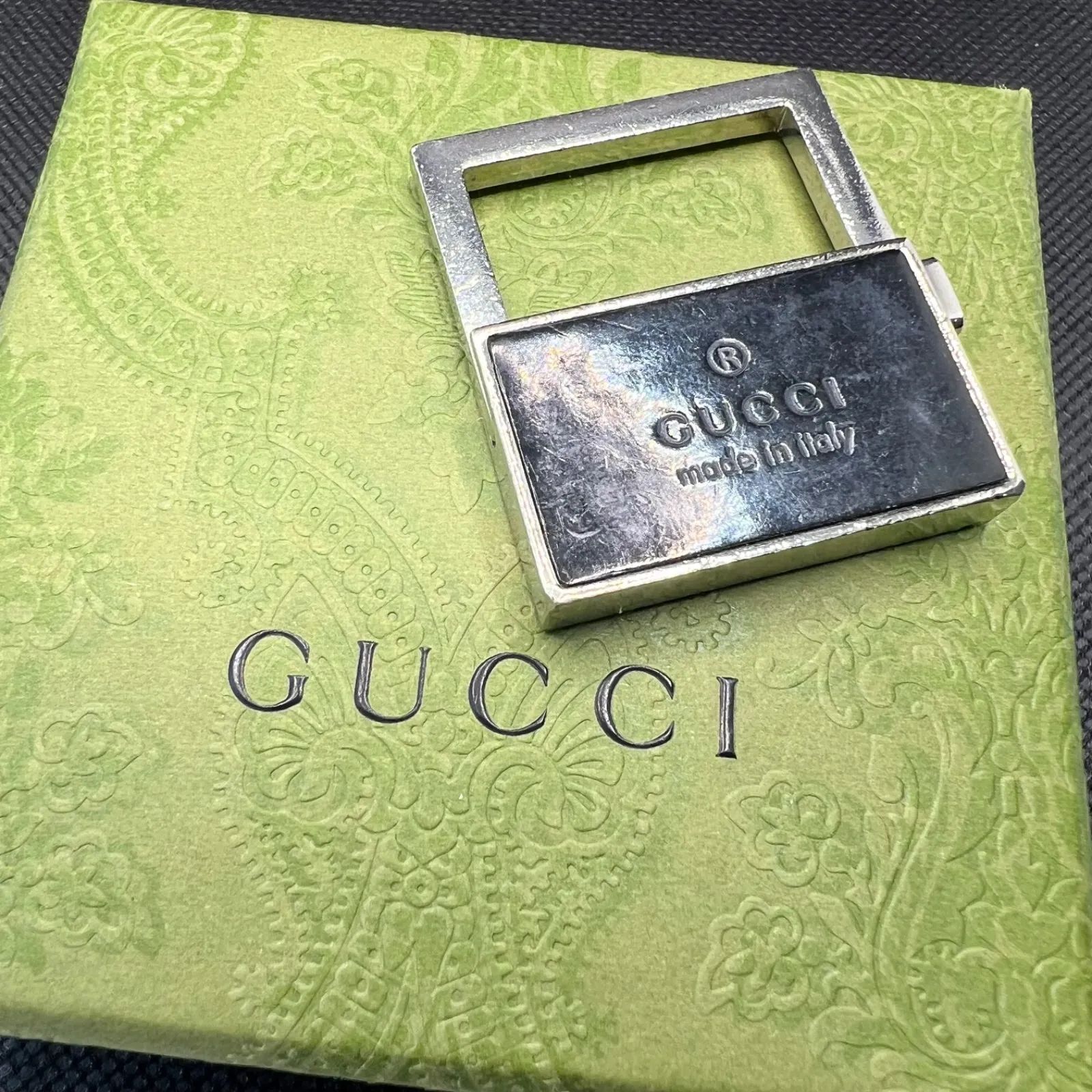 GUCCI グッチ バッグ チャーム ブラック - メルカリ