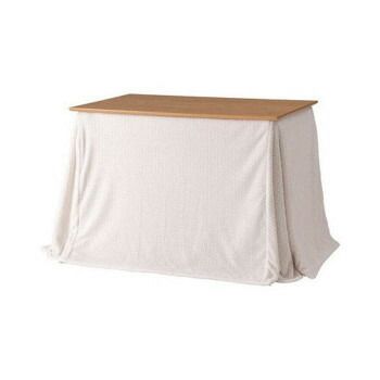 東谷 ダイニング用こたつ布団 アイボリー KK-601IV