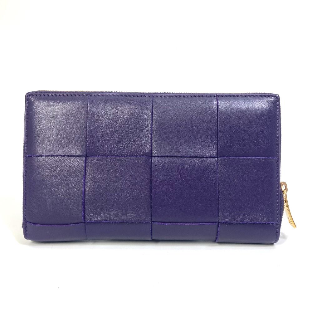 ⭐️未使用級⭐️　ボッテガヴェネタ　マキシ　イントレチャート　ラウンドファスナー ボッテガヴェネタ マキシ イントレチャート ラウンドファスナー 長財布