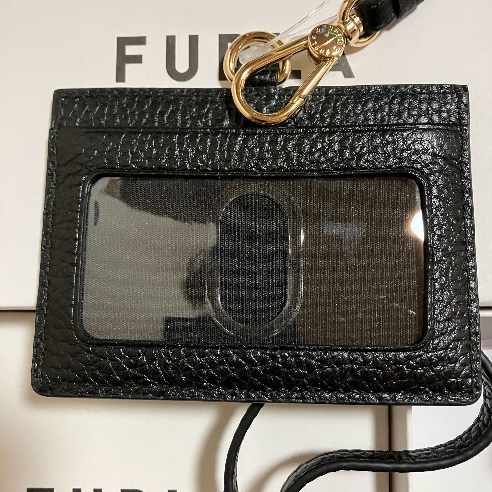 FURLA フルラ パスケース 黒 カードケース 定期入れ【アメリカ正規店 ...