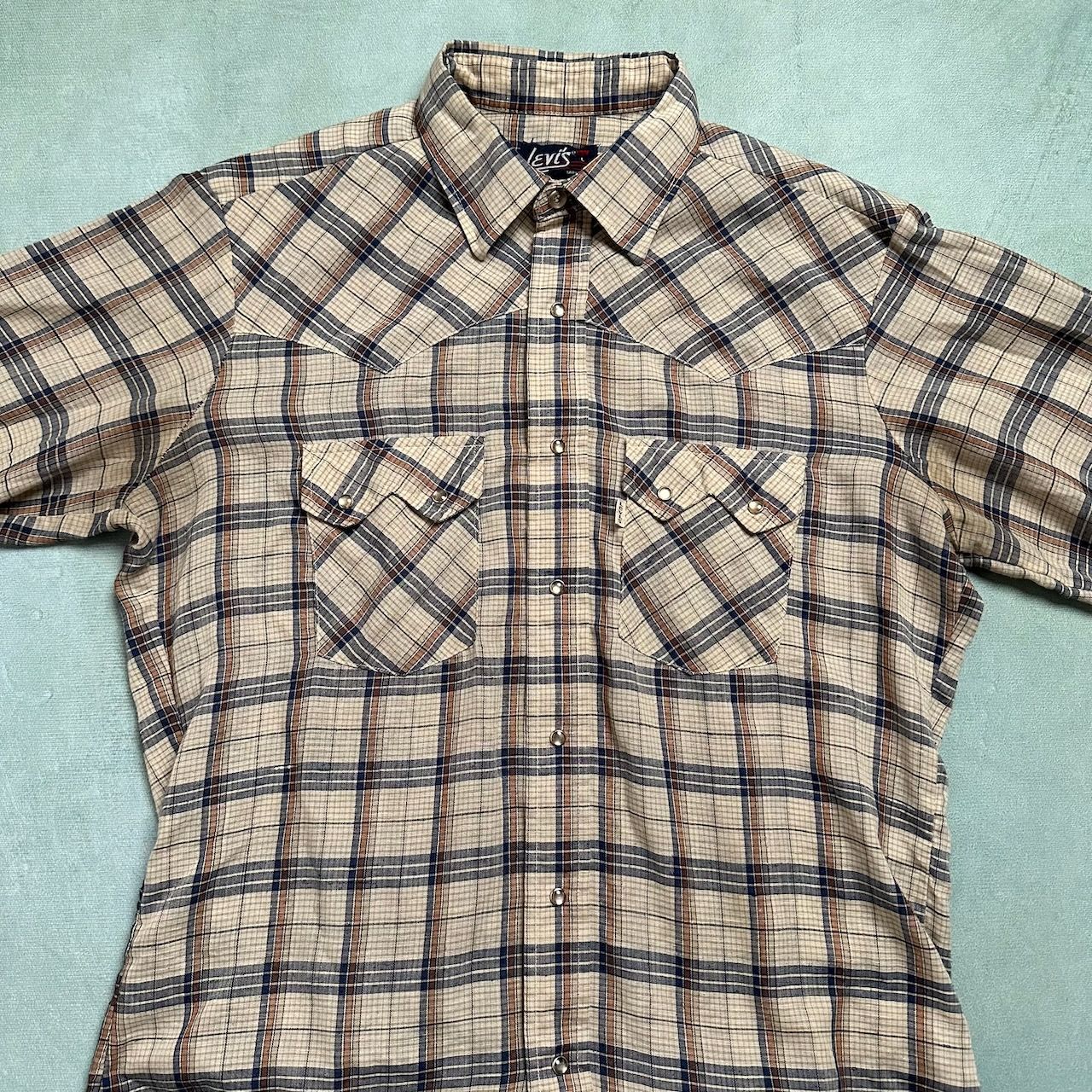 3点¥10,000 ビンテージ 古着 卸 レトロ 80's ウエスタンシャツ 70-80年代Sears ROEBUCKS(シアーズ ローバック)「デニム