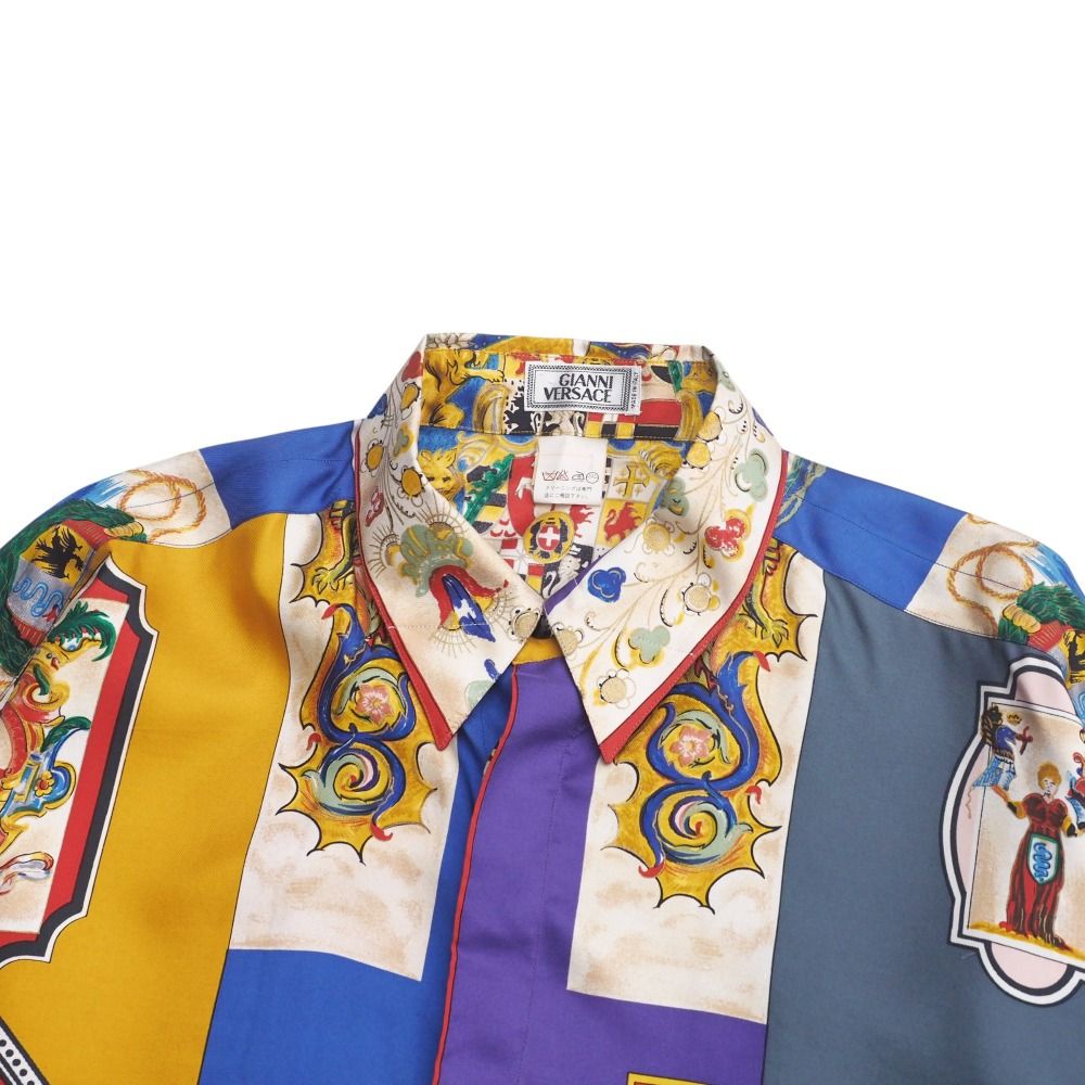 Gianni Versace ジャンニ・ヴェルサーチ ヴィンテージ 長袖 Gianni Versace ジャンニ・ヴェルサーチ ヴィンテージ 長袖