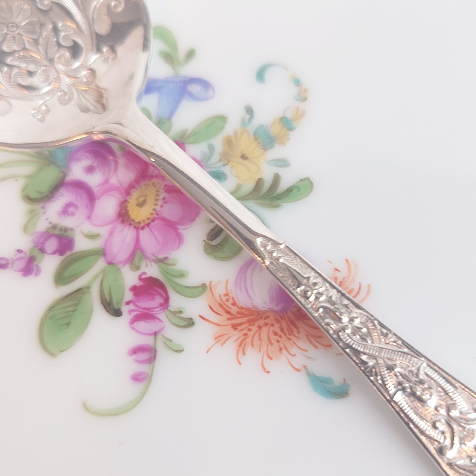 イギリス アンティーク ジャムスプーン シルバープレート製