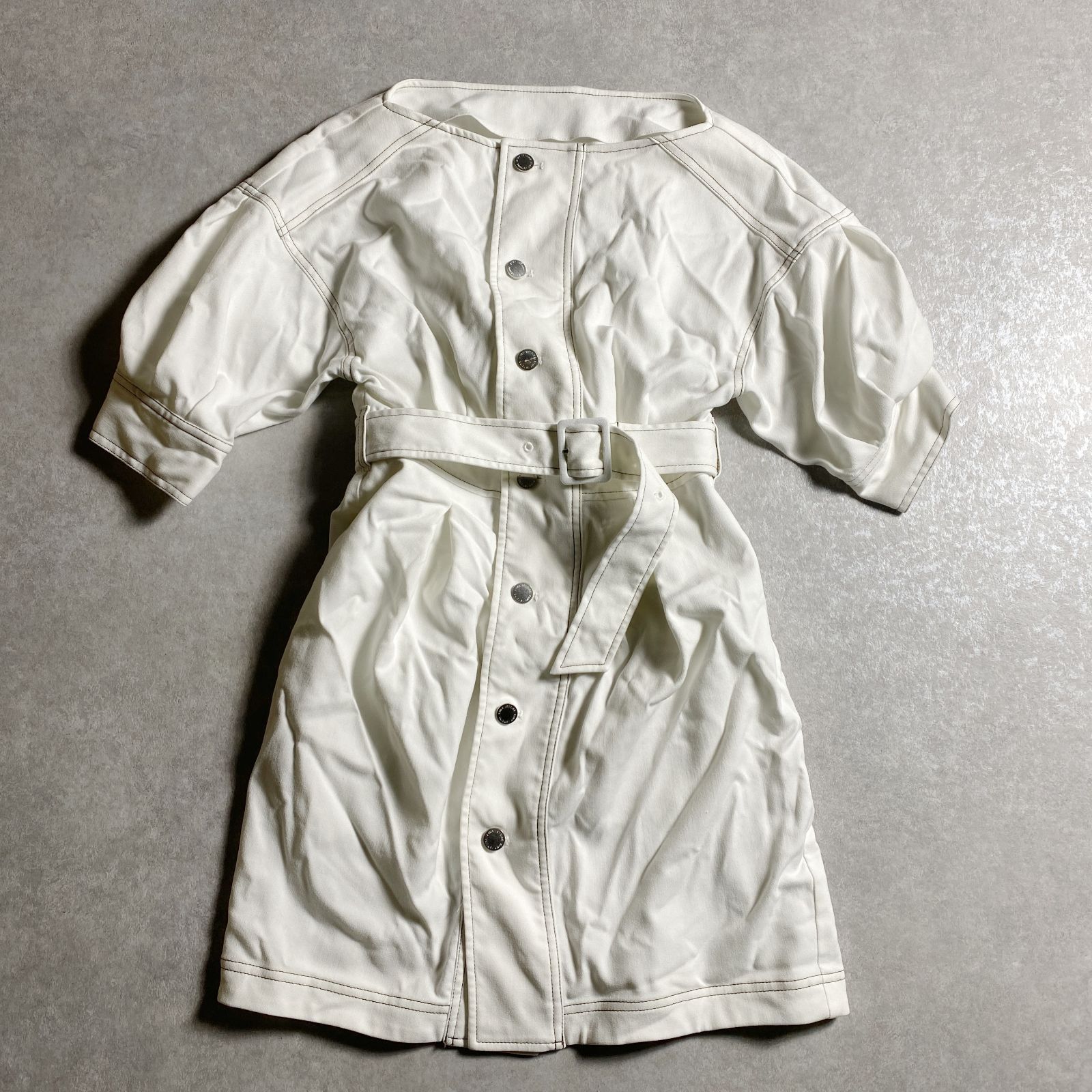 ☆定価18,700円/eimy istoire/レトロデニム ミニ ワンピース