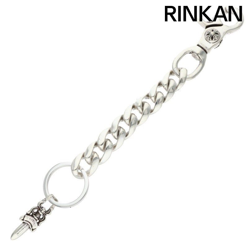クロムハーツ CLP CHN CLASSIC L ロングクラシックリンク シルバーキーチェーン メンズ ロング