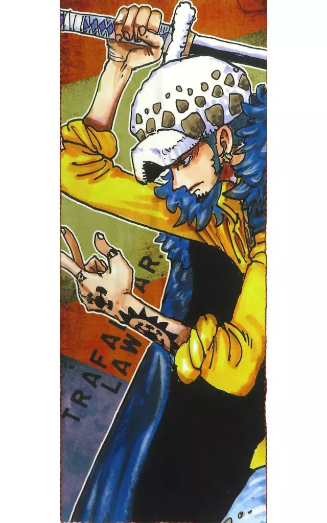 ワンピース キャラクター大判タオル ロー ワンピース ジャンプフェスタ