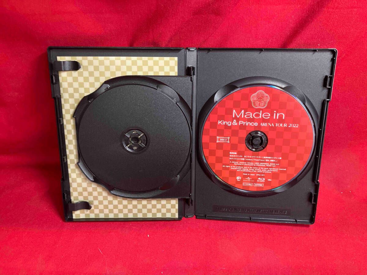 King & Prince ARENA TOUR 2022 ~Made in~(通常版)(Blu-ray Disc