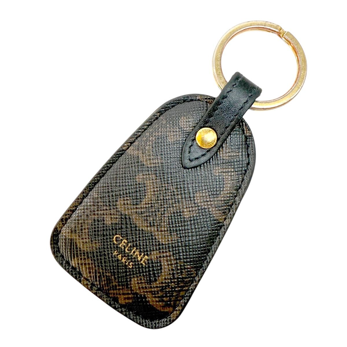 CELINE トリオンフ キーリング キーホルダー バッグチャーム