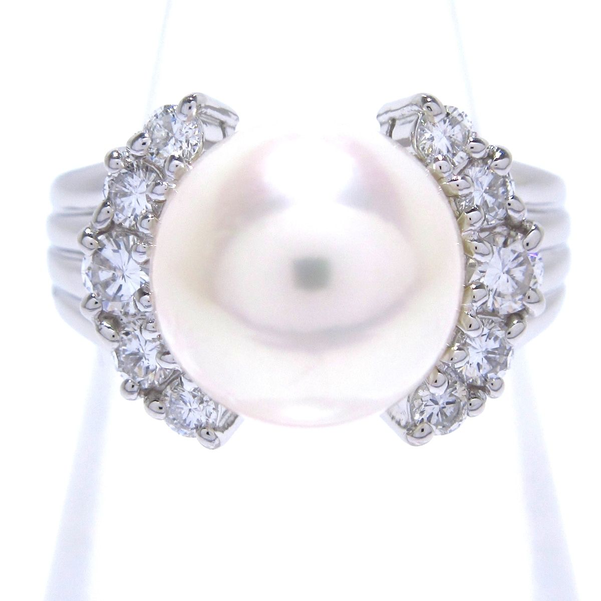 m*☆様 美品☆田崎真珠☆Pt☆高品質ダイヤ0.39ct☆氷の輝きダイヤネックレ 田崎真珠/TASAKI(タサキシンジュ) リング美品 - Pt900