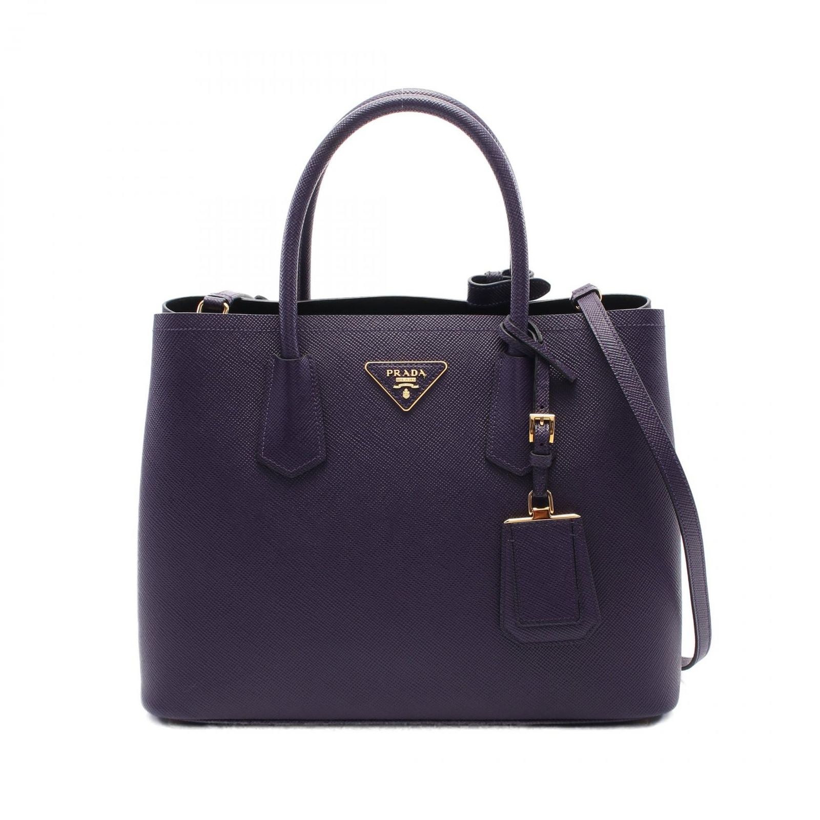 プラダ PRADA トートバッグ SAFFIANO CUIR BN2775 パープル 