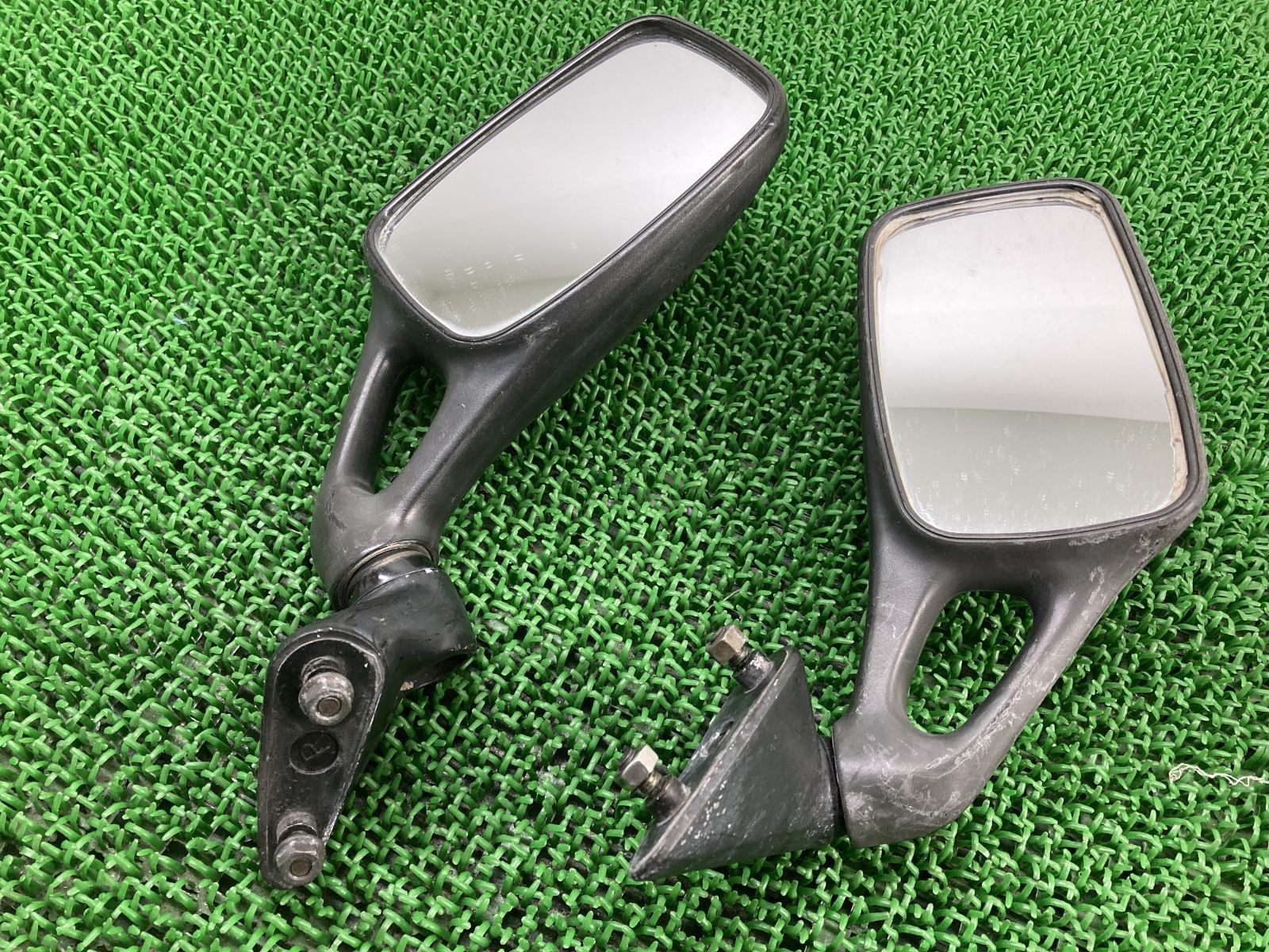新品，本物保証】 ZX-10 ミラー 左右 カワサキ 純正 中古 バイク 部品