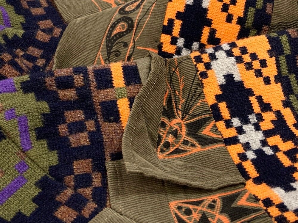 サカイ sacai × Dr.Woo ドクターウー Bandana Knit Pullover サカイ sacai × Dr.Woo ドクターウー Bandana Knit Pullover