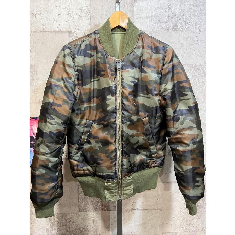 ALPHA INDUSTRIES MA-1 カモフラ 迷彩 Lサイズ 新品タグ付TA0147-245