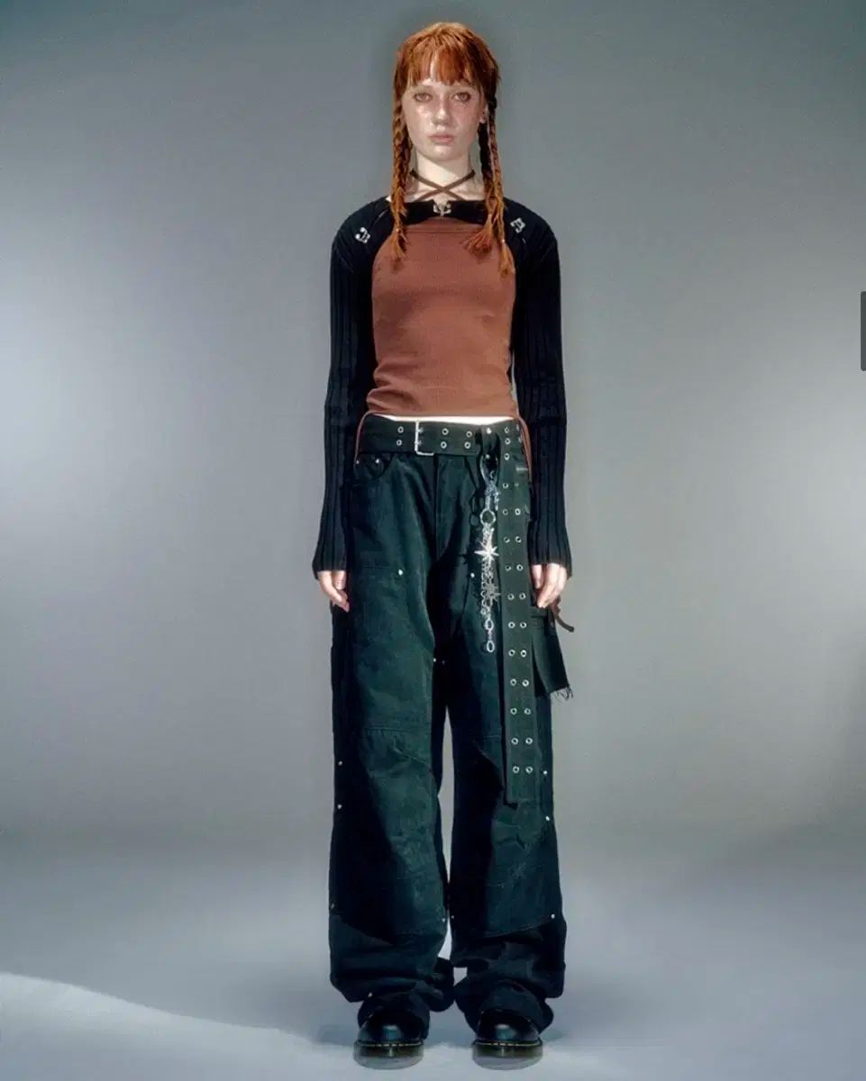 ベイBlue Archive ノヴァ カーペンター パンツ