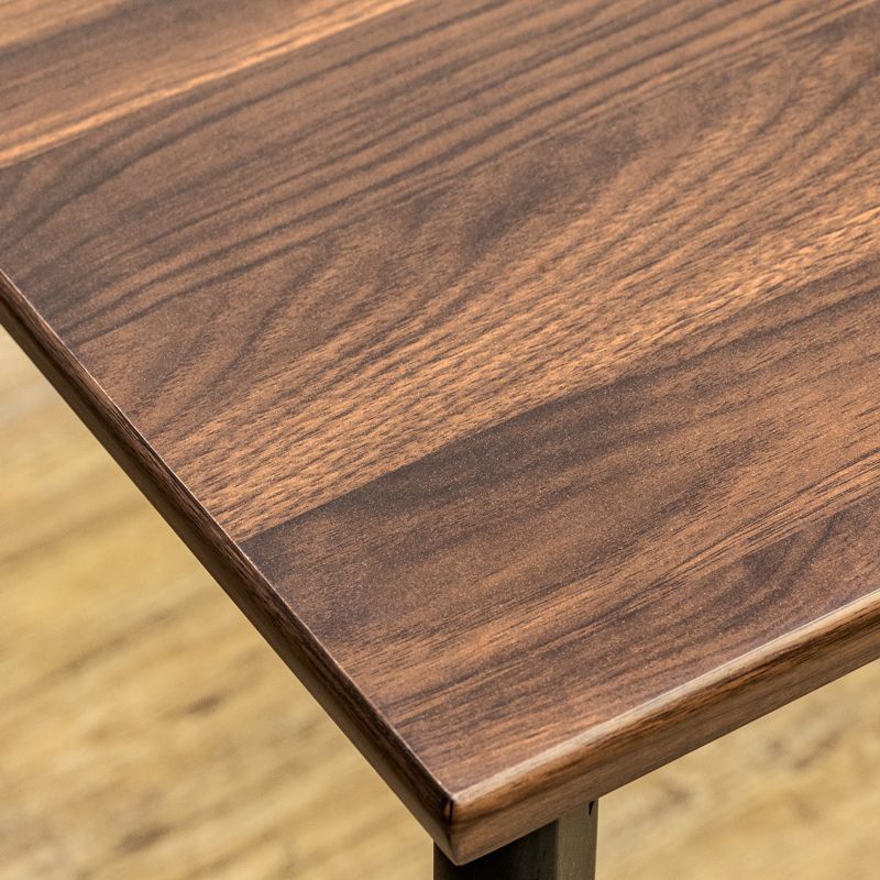 こたつテーブル ダイニングコタツ 120×75 長方形 4人掛け 510W 石英管ヒーター コンパクト 椅子用 ウォールナット WAL 黒 渋い カッコいい系 流行り 高さがある 新生活 リビング 一年中 Tenby 佐220 STD-120WAL こたつ MARWIL-DEMENAGEMENTS_CH