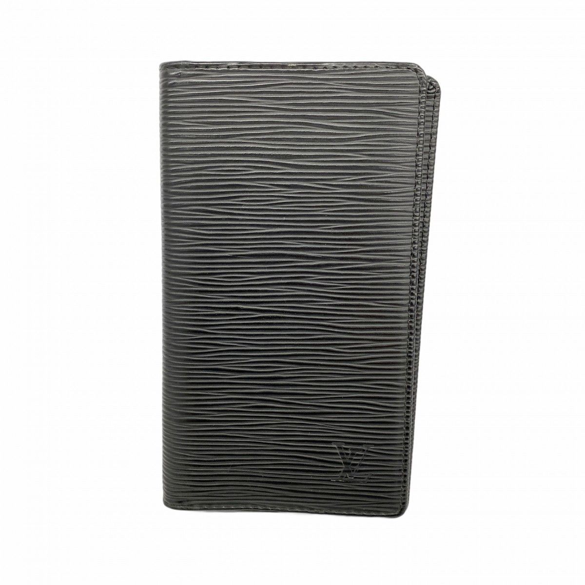 5ic3211 ルイヴィトン 手帳カバー エピ アジェンダポッシュ R20522 ノワール メンズ レディース ユニセックス
