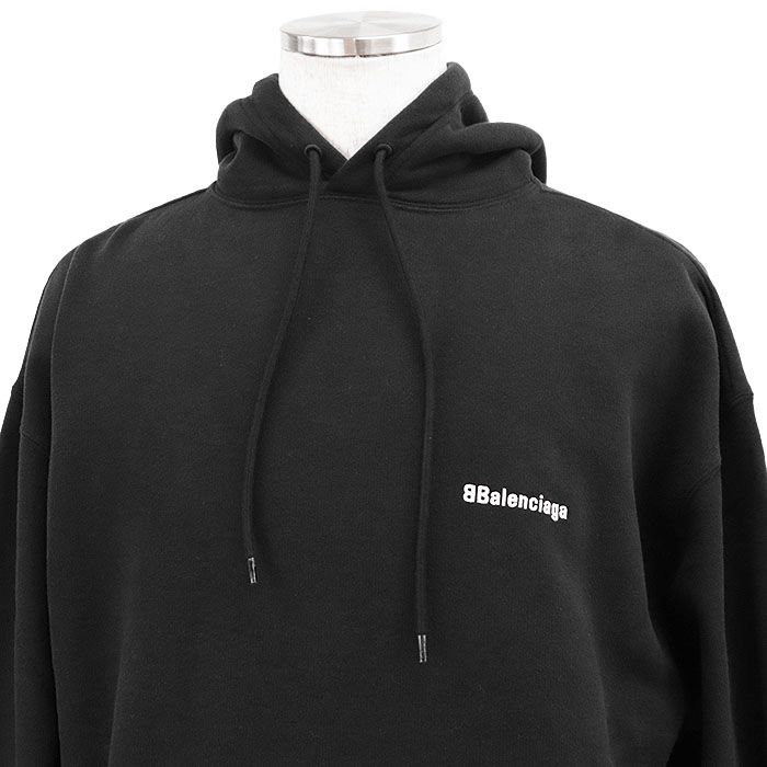 BALENCIAGA　パーカ　極美品　フーディー 極美品】BALENCIAGA バレンシアガ パーカー 2020年製 ロゴ 刺繍 エン
