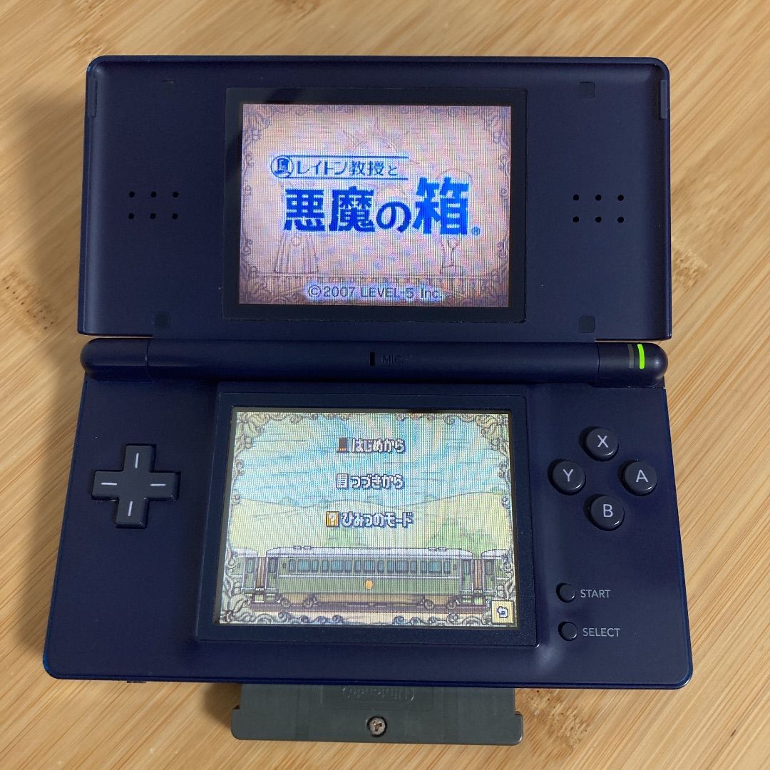 ニンテンドーDS Lite エナメルネイビー 本体 - 携帯用ゲーム本体