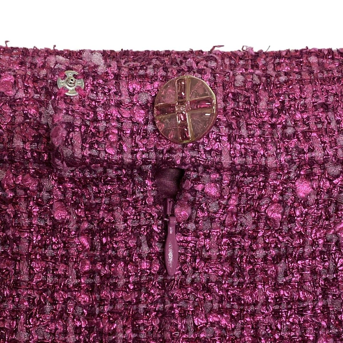 ロング丈 ツイード