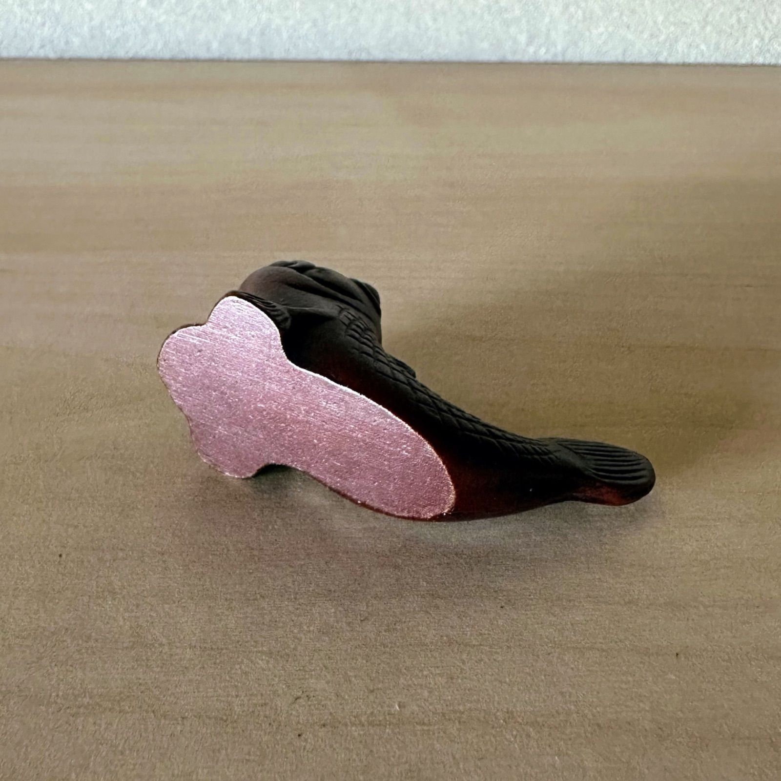 渡辺景秋 黄銅 むつごろう 書鎮 文鎮 鋳銅 高岡銅器 - メルカリ