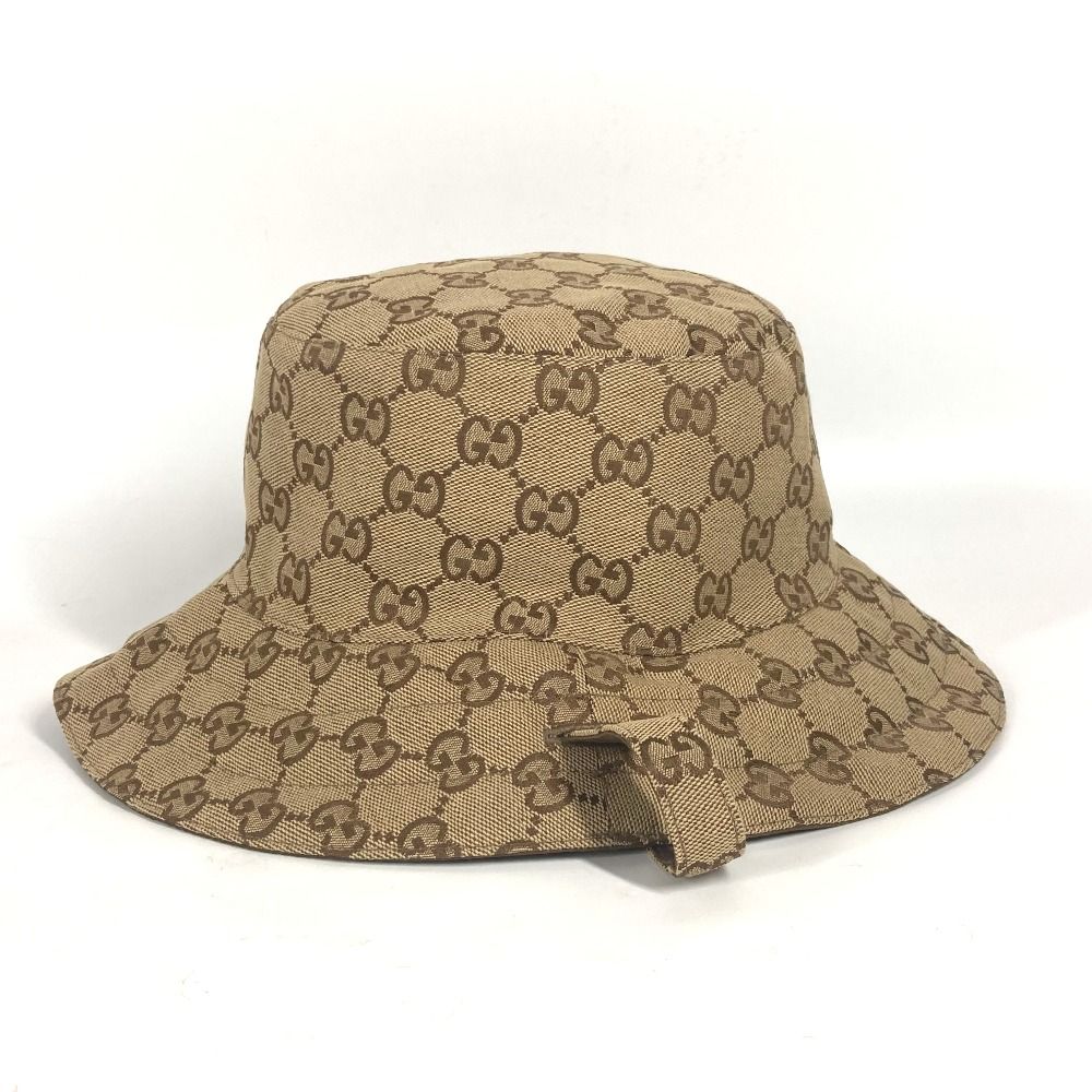 GUCCI グッチ ハット リバーシブル 626917 GGキャンバス - メルカリ